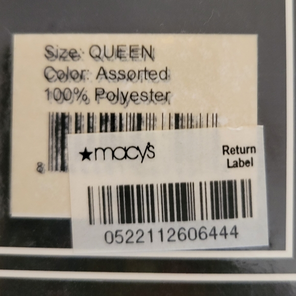 Fairfield Square Collection Queen Sheet Set in Spring Green and White - Picture 3 of 3